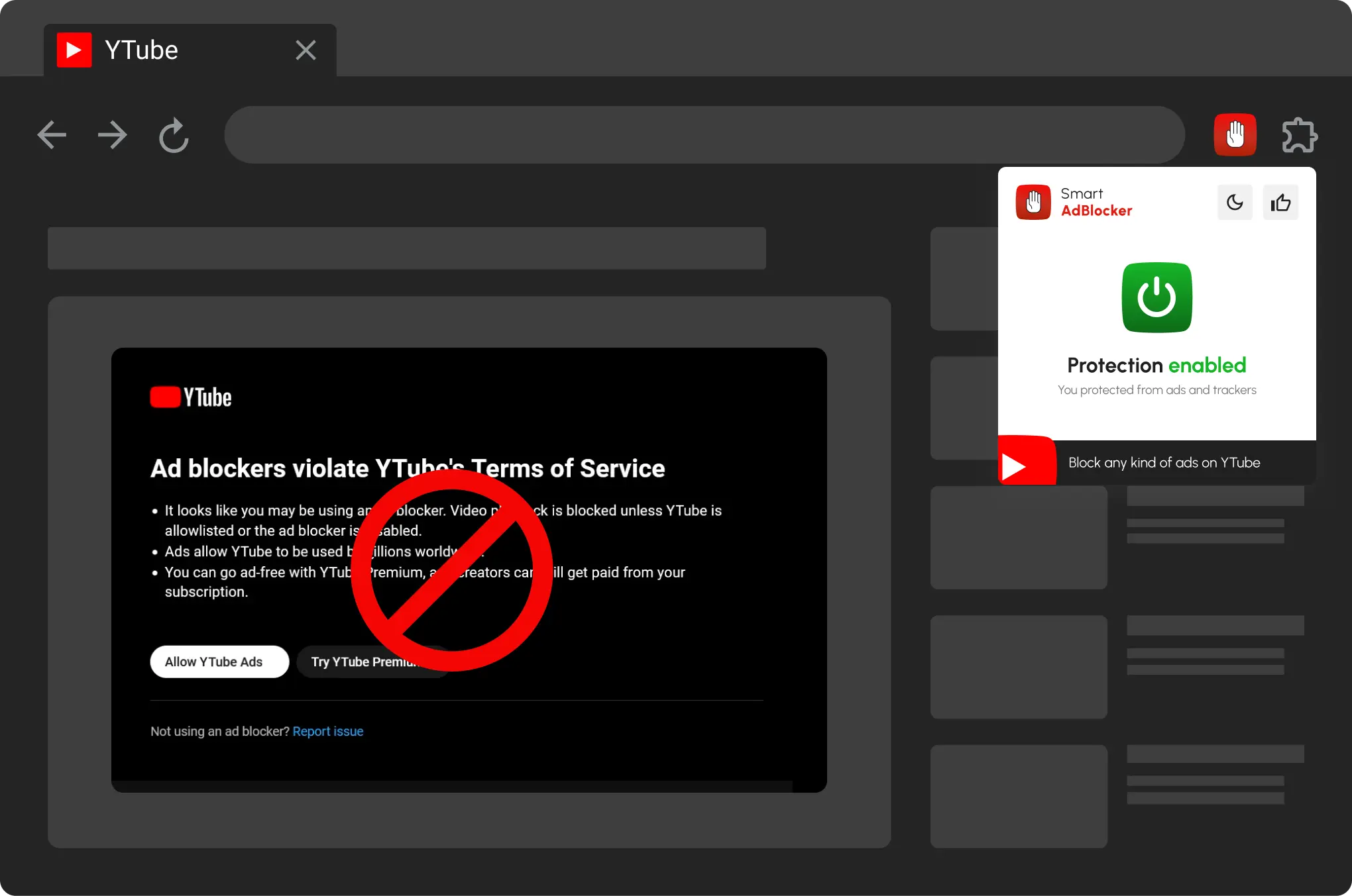 Feature tab